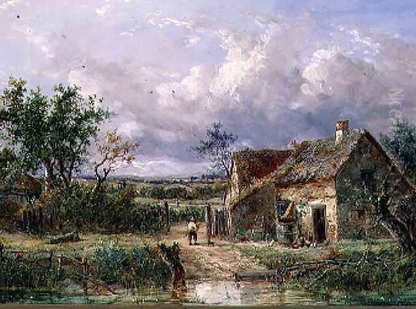 View in Warwickshire, 1866 - view 1