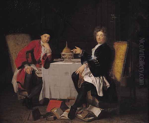 Two Epicureans - view 1