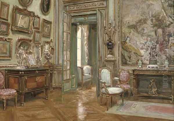 A French salon - view 1