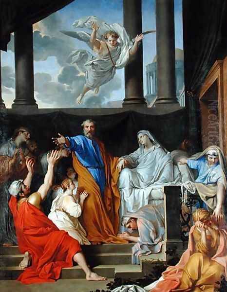 St. Peter Resurrecting the Widow Tabitha, 1652 - view 1