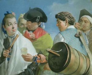 The Lemonade Seller by Lorenzo Tiepolo
