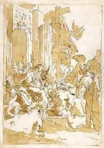 The Adoration of the Magi by Lorenzo Tiepolo
