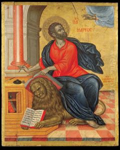 Icon of St Mark the Evangelist, 1657 by Emmanuel Tzanes