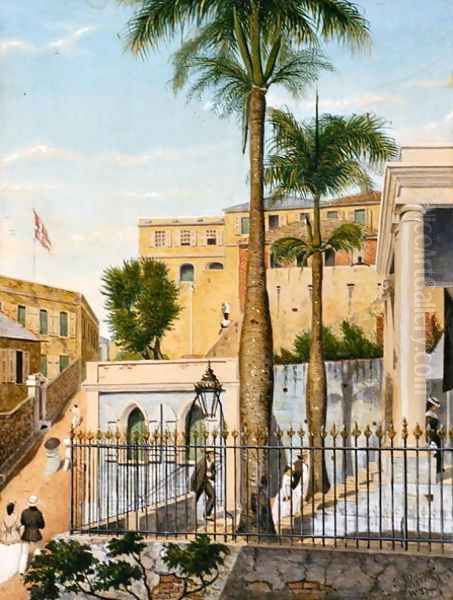 Dutch Settlers in St Thomas, Virgin Islands, 1872 - view 1