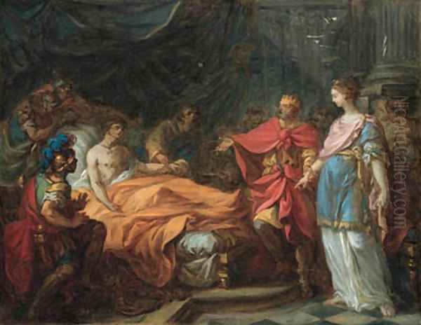 The Death of Antiochus - view 1