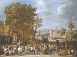 A village kermesse by David III Teniers