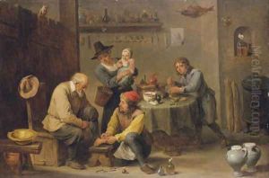 A doctor's surgery by David III Teniers
