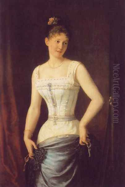 Woman with Silk Corset 1891 - view 1