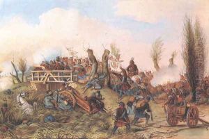 Battle at Tapiobicske II 1849-50 by Mor Than