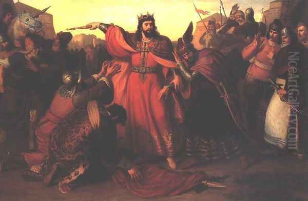 King Emeric Captures His Insurgent Brother, Andrew 1857 - view 1