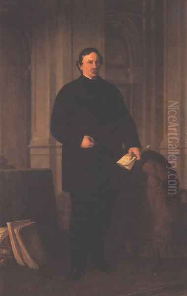 Portrait of Ferenc Deak 1870 - view 1