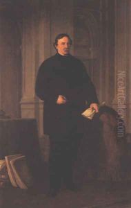 Portrait of Ferenc Deak 1870 by Mor Than