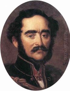 Count Istvan Szechenyi 1863 by Mor Than