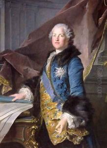 Abel Francois Poisson 1727-81 Marquis de Marigny, 1755