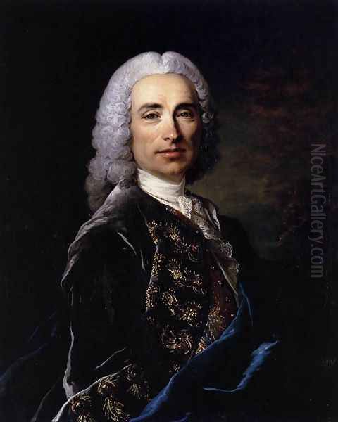 Portrait of Marquis de Lucker 1743 - view 1