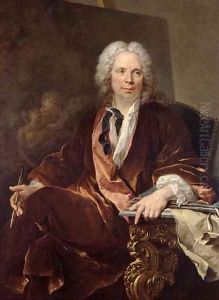 Portrait of Louis Galloche 1670-1761 1734