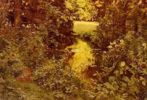 Clairiere Dans Une Foret (Forest Glade) by Leon Louis Antoine Tanzi
