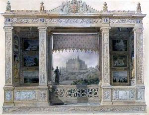 The Chateau Chatillon-Coligny-Montmorency, c.1820 by Hilaire Thierry
