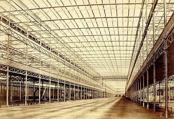 The Nave at Crystal Palace, Hyde Park, March 1852 - view 1