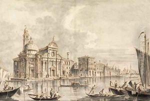 The island of San Michele, Venice by Francesco Tironi