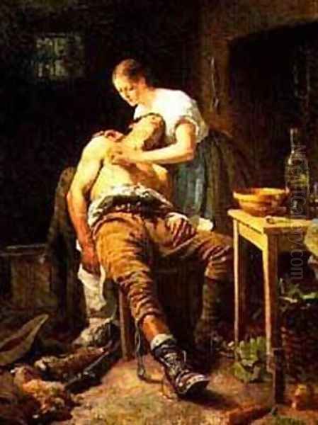 The Wounded Poacher, 1881 - view 1
