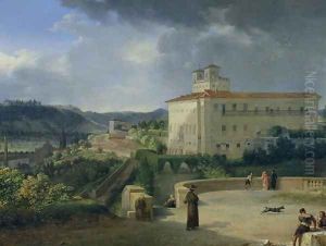 View of the Villa Medici, Rome, 1813
