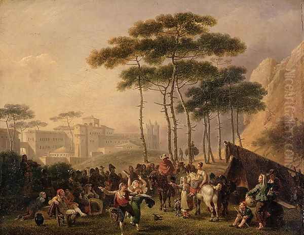 Festa Napolitana, 1824 - view 1
