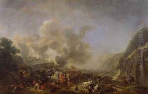 General Jean Andoche Junot 1771-1813 Duc dAbrantes, at the Battle of Nazareth, 8th April 1799