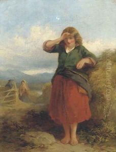 The farmer's daughter by Francis William Topham