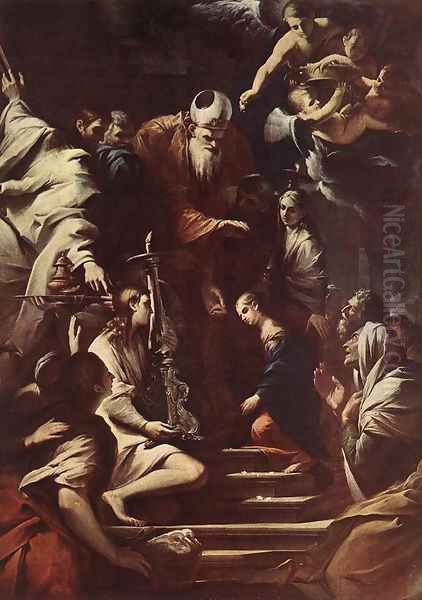 Presentation of the Virgin in the Temple 1640s - view 1