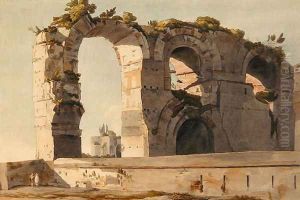The Claudian Aquaduct, Rome, 1785