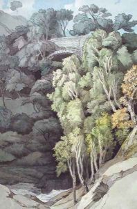 Devils Bridge, 1810 by Francis Towne
