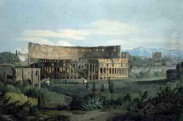 The Colosseum from the Caelian Hills, 1799 - view 1