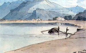 Lake Windermere, 1786 by Francis Towne