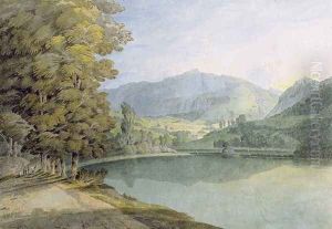 Rydal Water by Francis Towne
