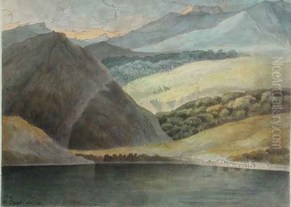 View on Lake Maggiore at Evening, 1781 - view 1