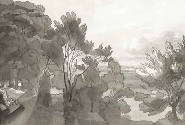 Lake of Albano - view 1