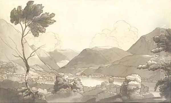 Lake of Lugano, Switzerland - view 1