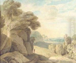 Underneath Knowle Hill, Devon by Francis Towne