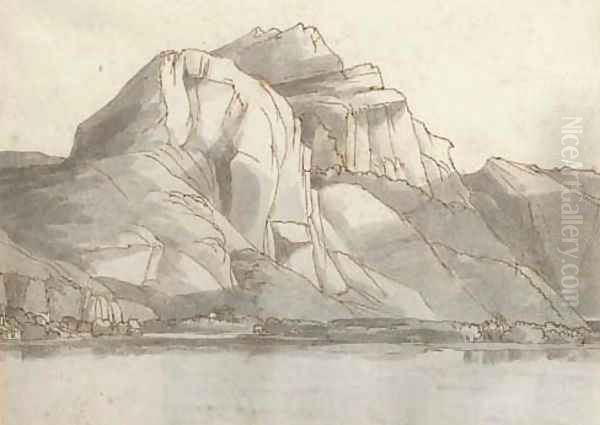 Lake of Wallenstadt, between the cantons of St Gall and Glarus, East Switzerland - view 1