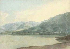 Lake Windermere, Lake District by Francis Towne
