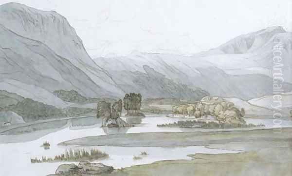A valley in the Lake District - view 1