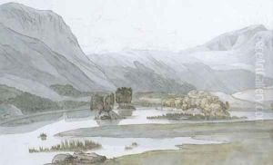 A valley in the Lake District by Francis Towne