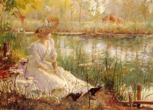A Beauty By A River A Beauty By A River