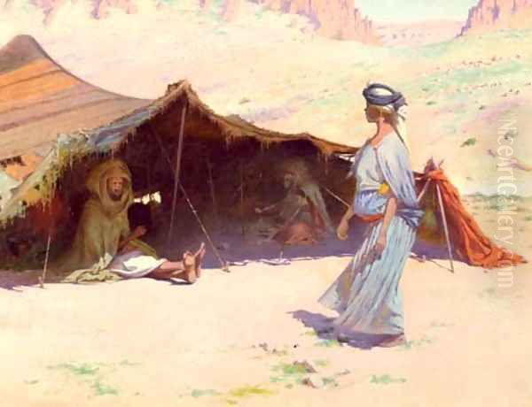 The desert camp - view 1