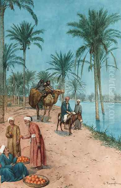 The fruit seller - view 1