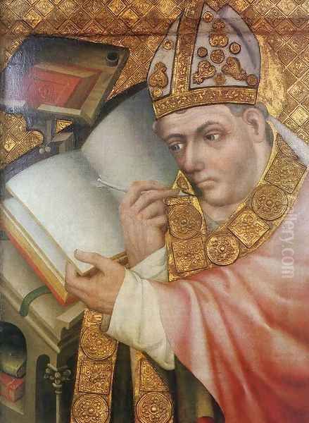 Painting of a Saint 1360-65 - view 1
