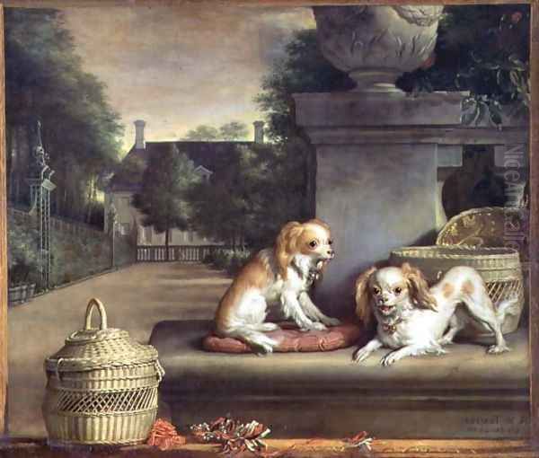 Two Dogs in a Park - view 1