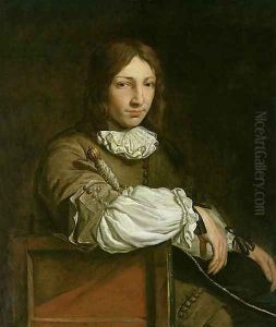 Portrait of a Young Man by Abraham van den Tempel