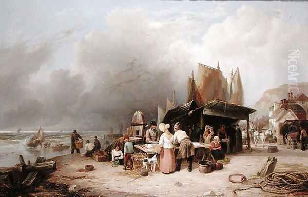 On the Medway, 1870 - view 1